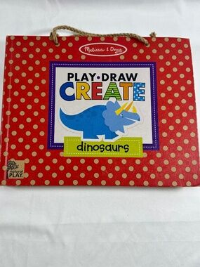 Melissa and Doug Play, Create, Draw Dinosaur Activity Set